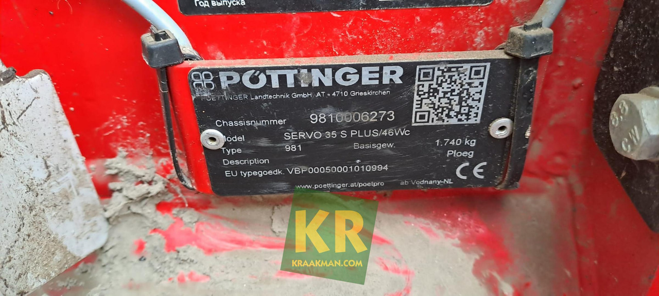 Ploeg SERVO 35 S PLUS/46Wc Pottinger