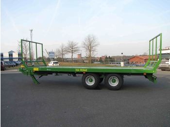 Nieuw Platte landbouwwagen Pronar Tandem Ballentransportwagen; TO 24 M, 12,0 to, N: afbeelding 1