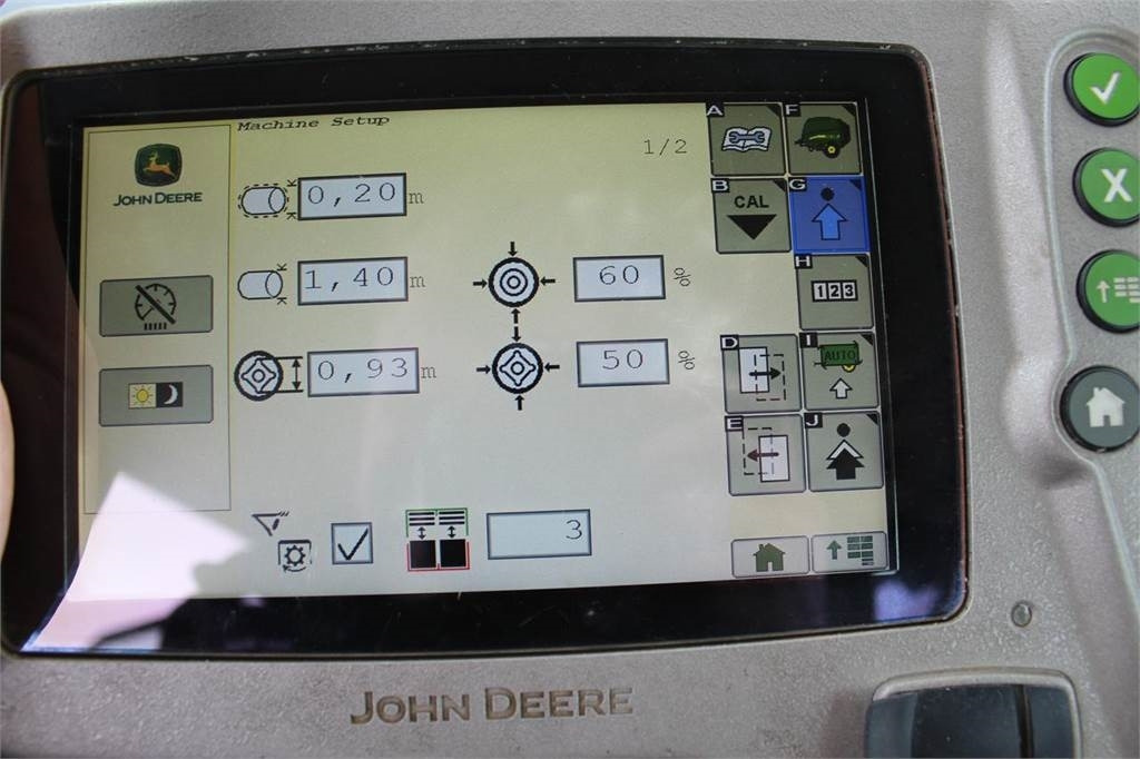 Ronde balenpers John Deere 990