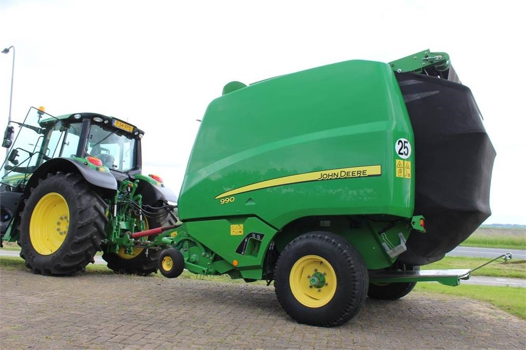 Ronde balenpers John Deere 990