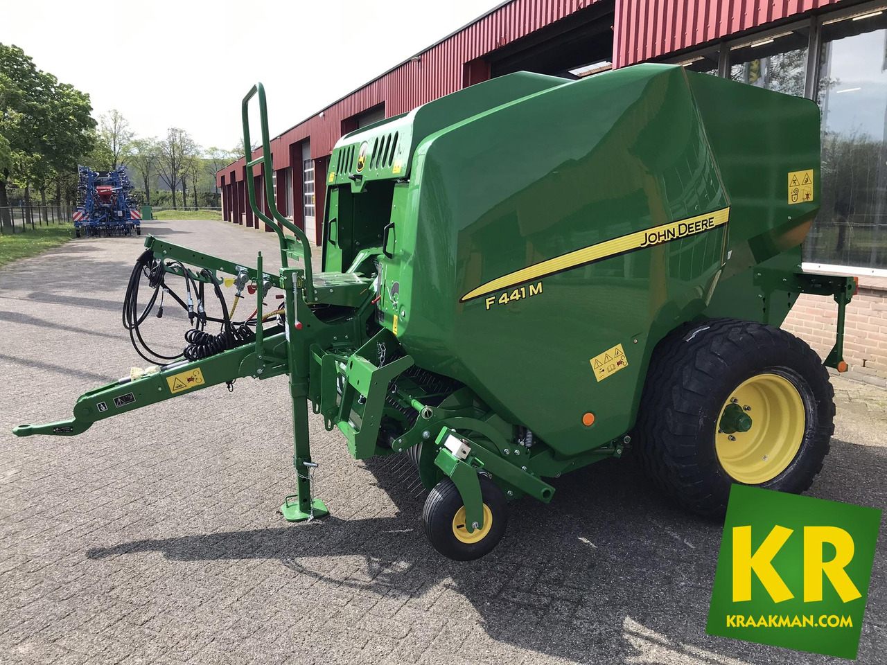 Ronde balenpers John Deere F441M