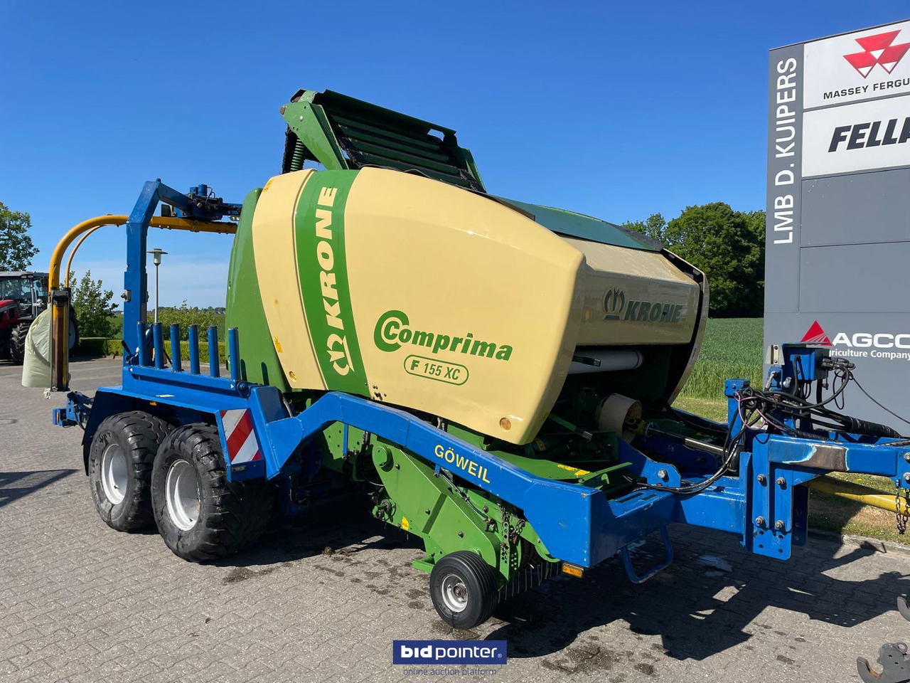 Ronde balenpers Krone Comprima F 155 XC