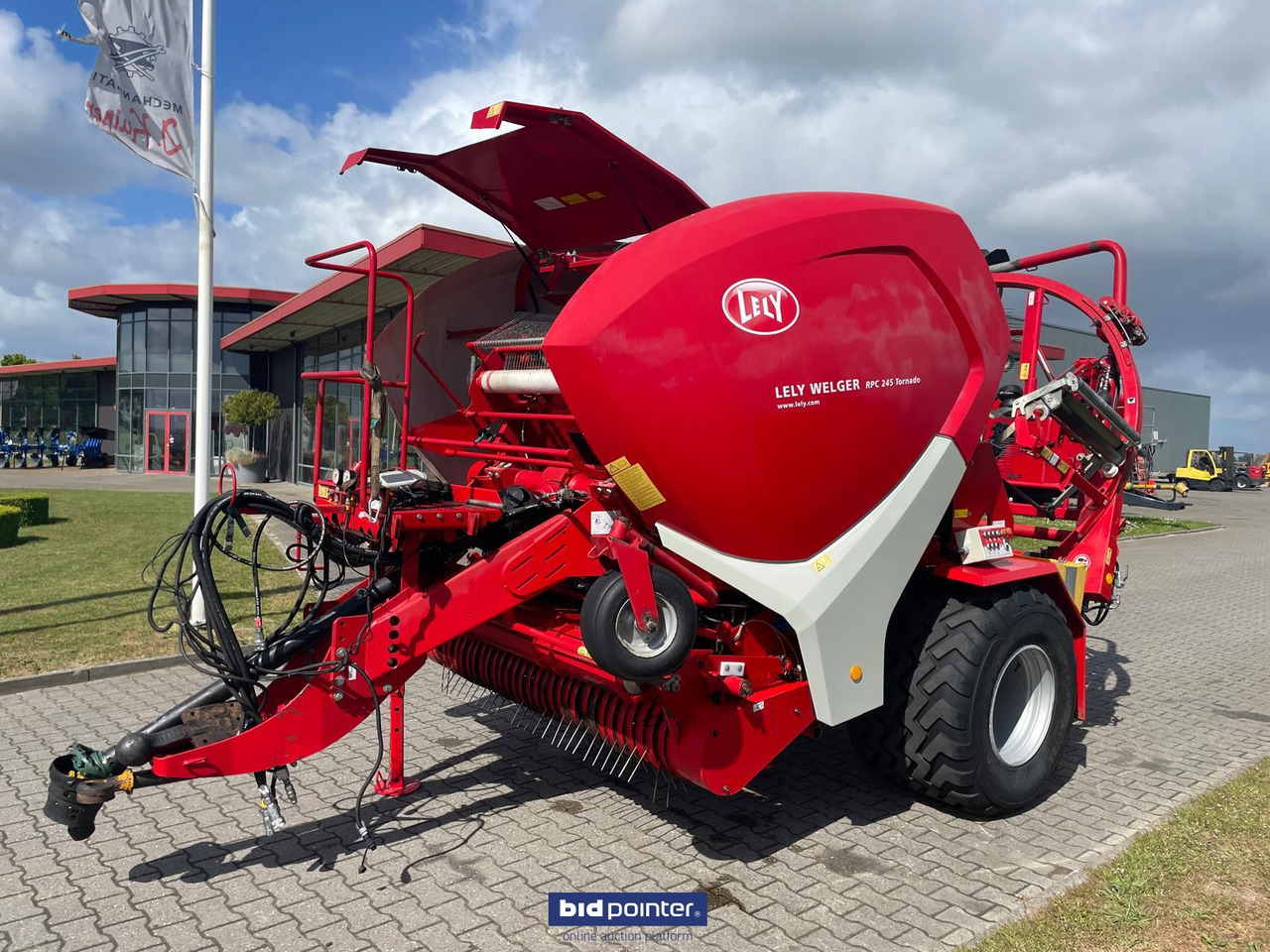 Ronde balenpers Lely Welger RPC 245 Tornado