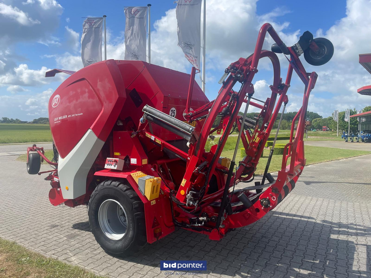 Ronde balenpers Lely Welger RPC 245 Tornado