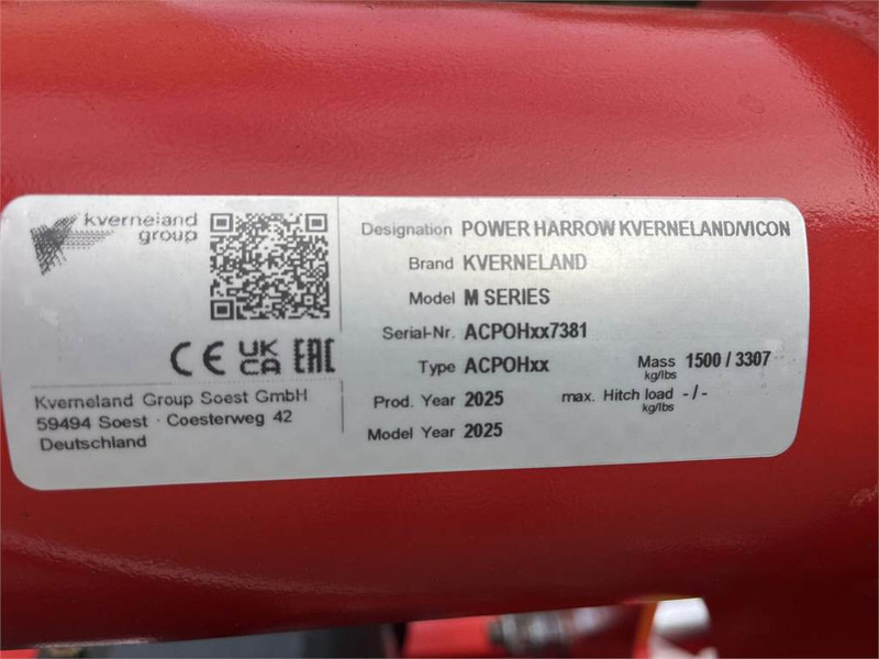 Rotorkopeg Kverneland M serie