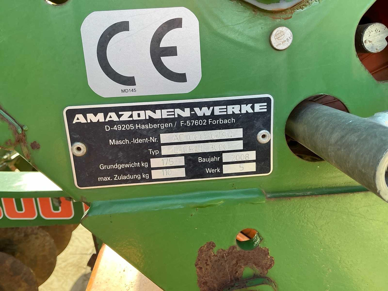 Schijveneg Amazone Catros 3001 + C-Drill 3000