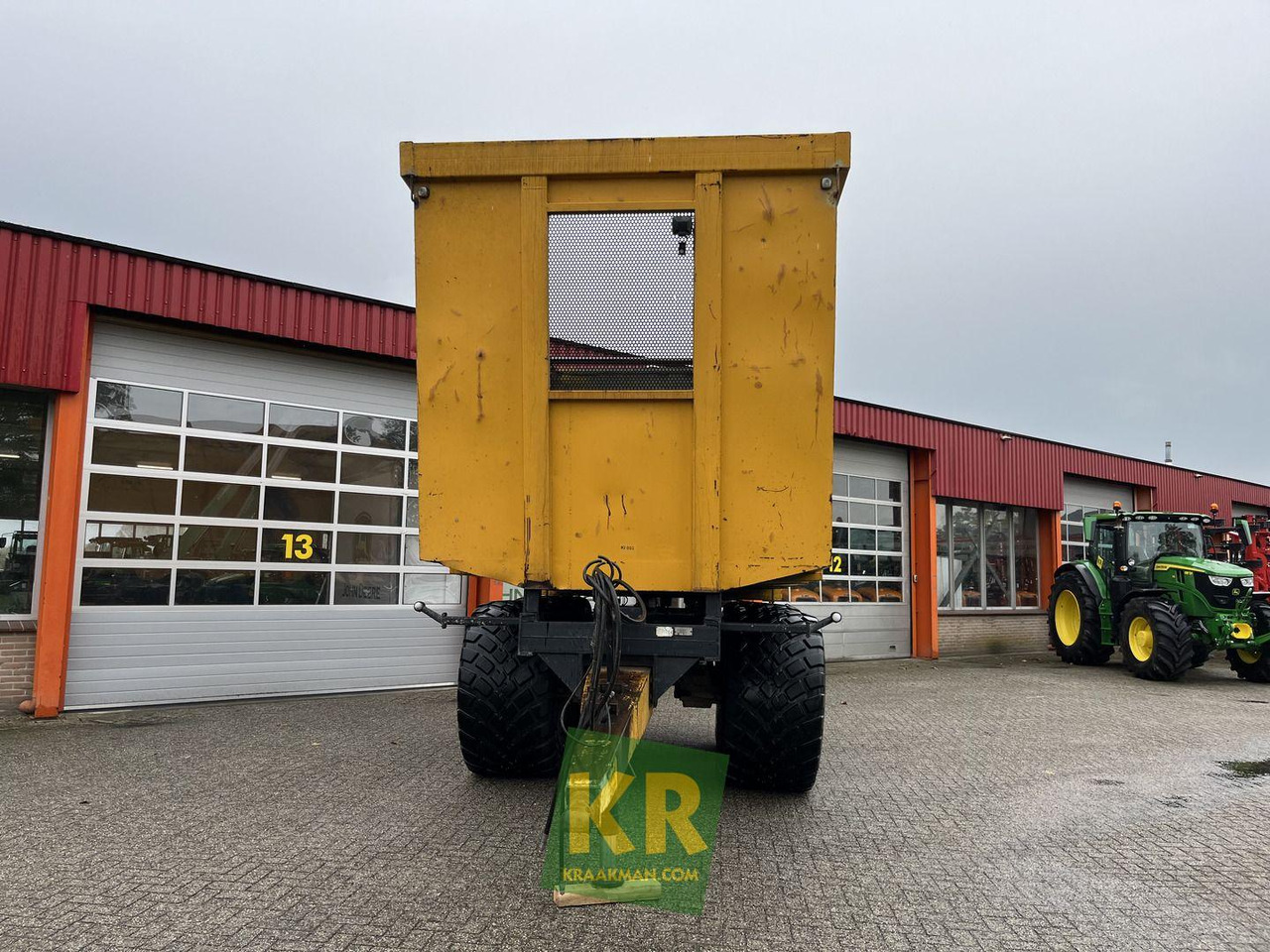 Silo materieel 28 kuub silagewagen HM Holland