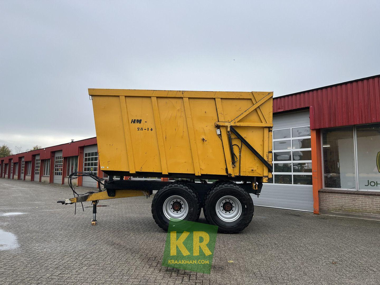 Silo materieel 28 kuub silagewagen HM Holland