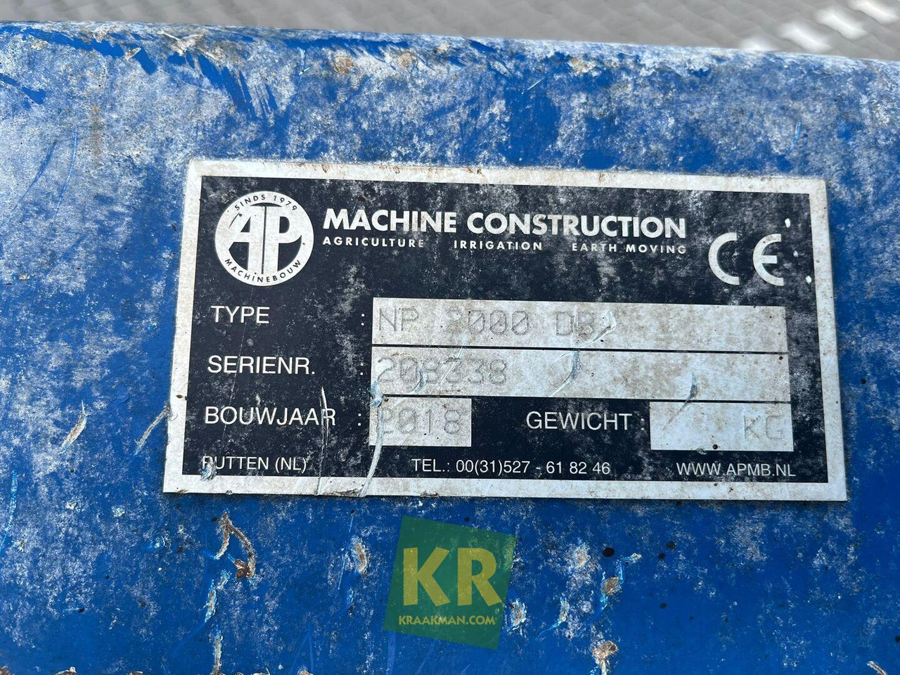 Silo materieel AP Machinebouw NP 2000