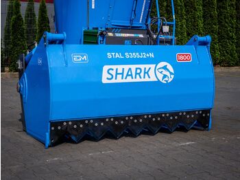 Euromilk Shark 1800 Silageschneidzange  - Silo materieel