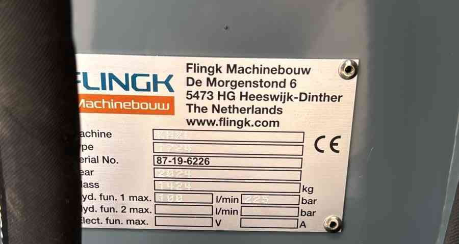 Silo materieel Flingk KHXL 1724 Kuilhapper Demo voermachines