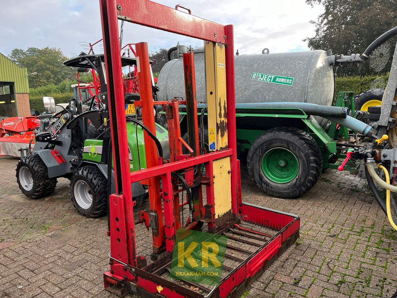 Silo materieel UZS 170 Vicon