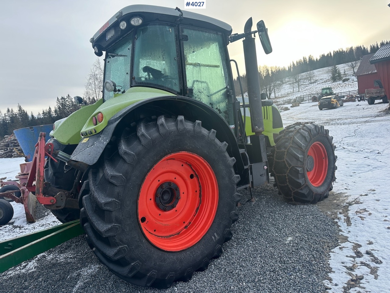Tractor 2010 Claas 8690 4x4 tractor
