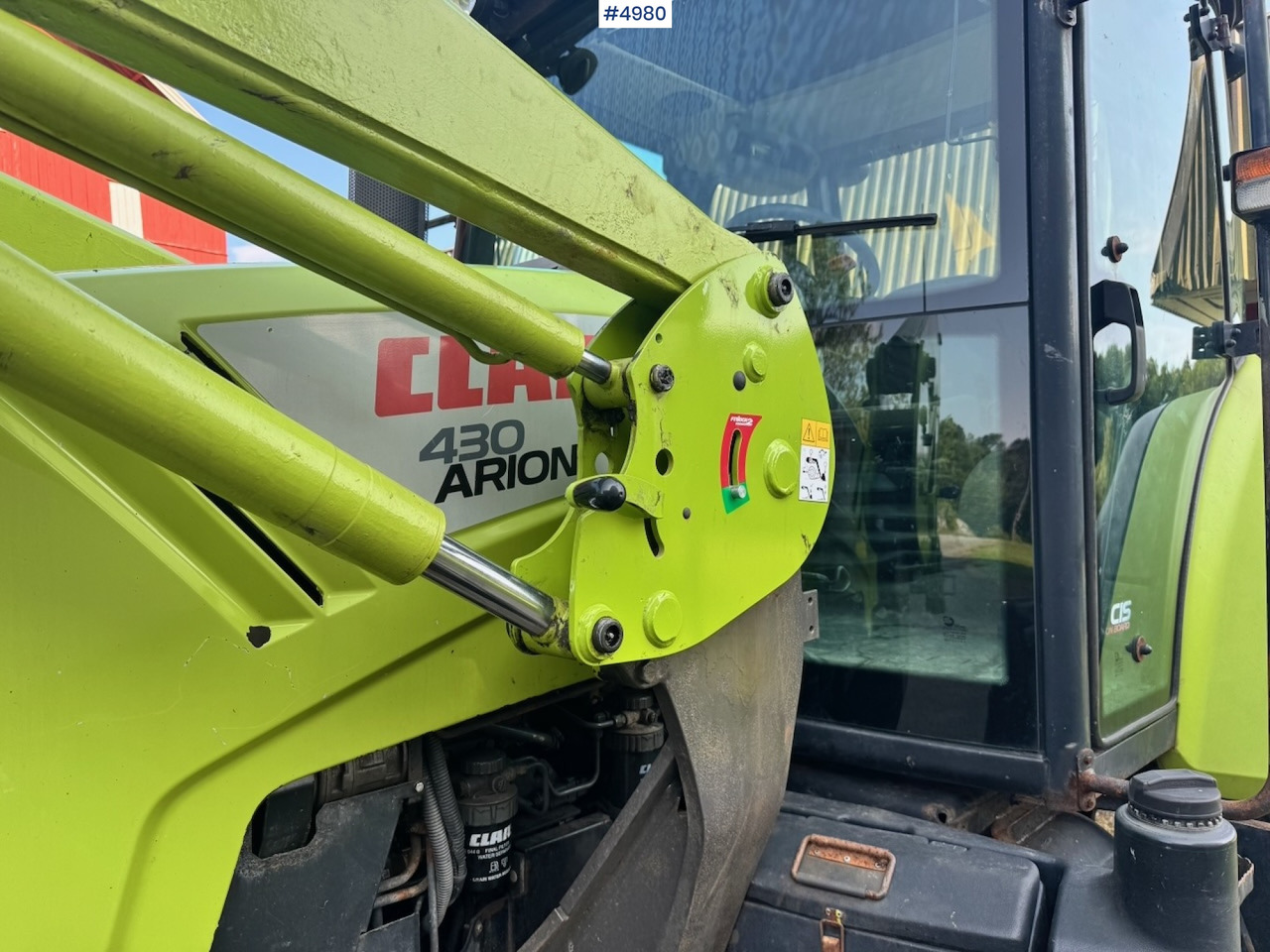 Tractor 2012 Claas Arion 430 with Front Loader – 5000 Hours!