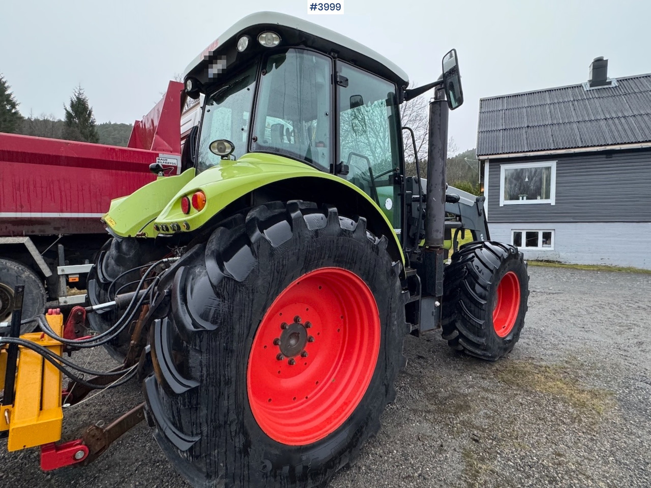Tractor 2012 Claas Arion 640 w/ front loader