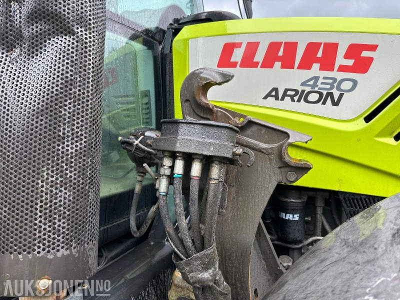 Tractor 2013 Claas Arion 430 TRAKTOR MED FRONTLESSEAPPARAT - 5619 Timer