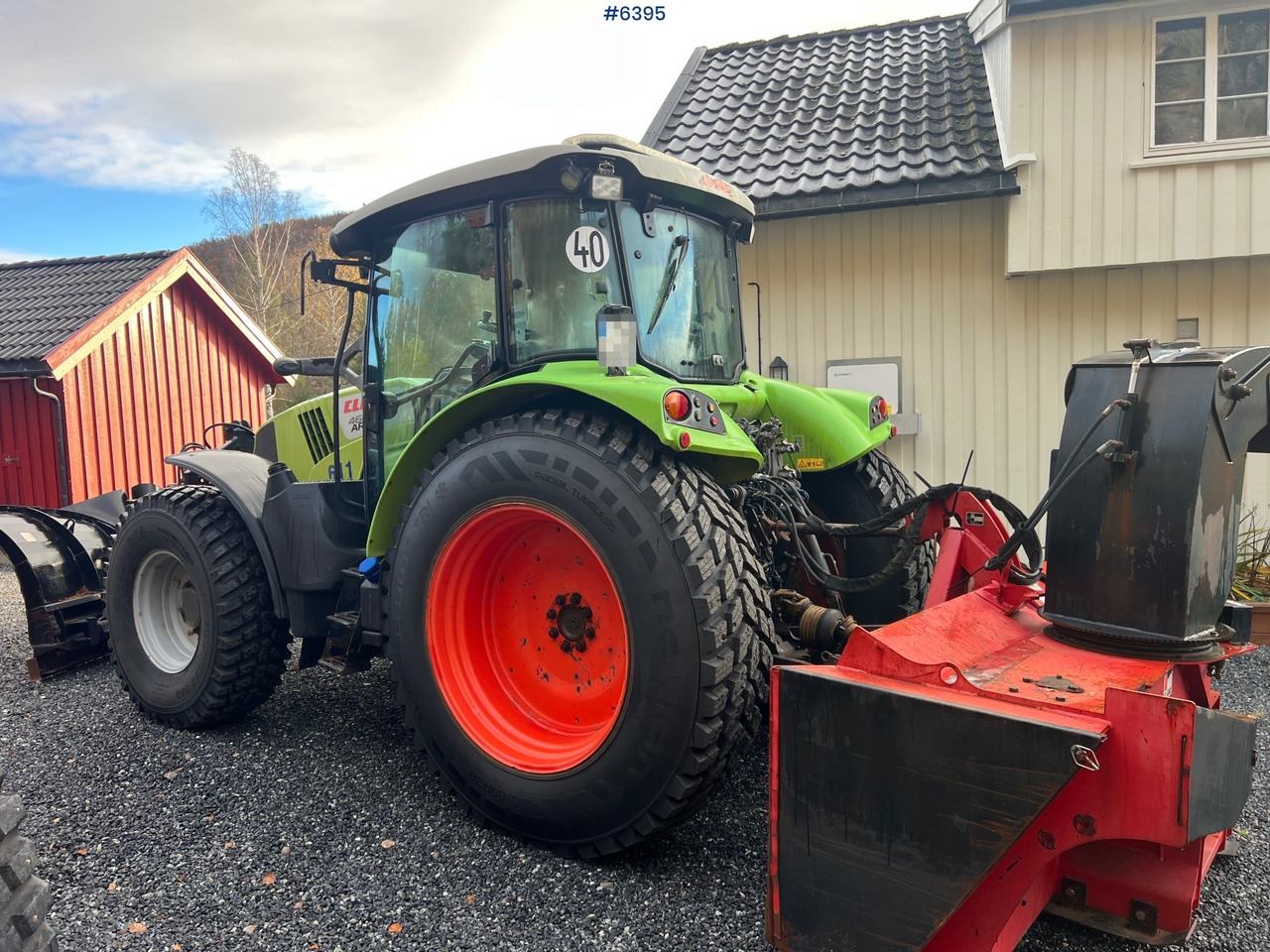 Tractor 2015 Claas Arion 460 4x4 Ploughing tractor