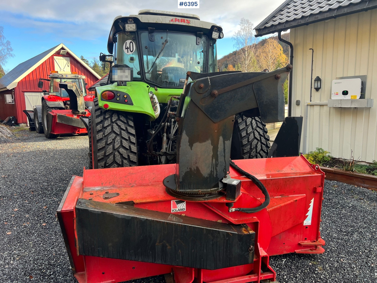 Tractor 2015 Claas Arion 460 4x4 Ploughing tractor