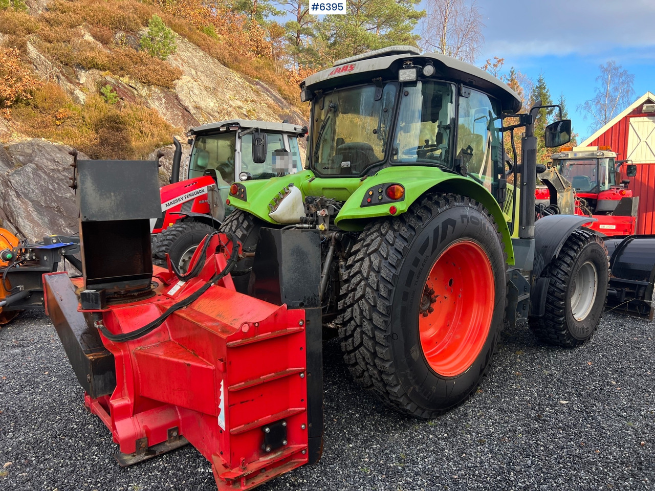 Tractor 2015 Claas Arion 460 4x4 Ploughing tractor