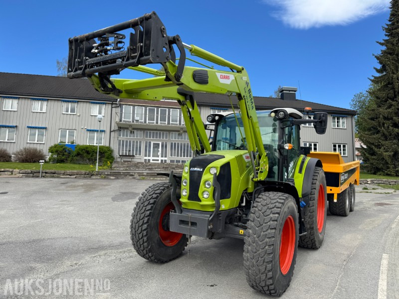 Tractor 2022 Claas Arion 450 med laster