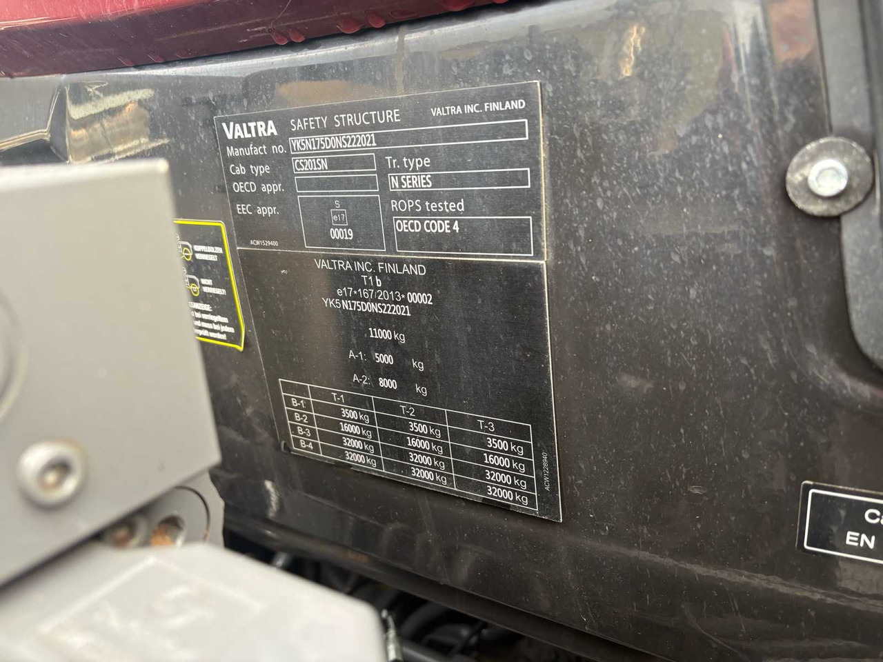 Tractor 2022 DEMONSTRATION VALTRA N175 DIRECT TRACTOR