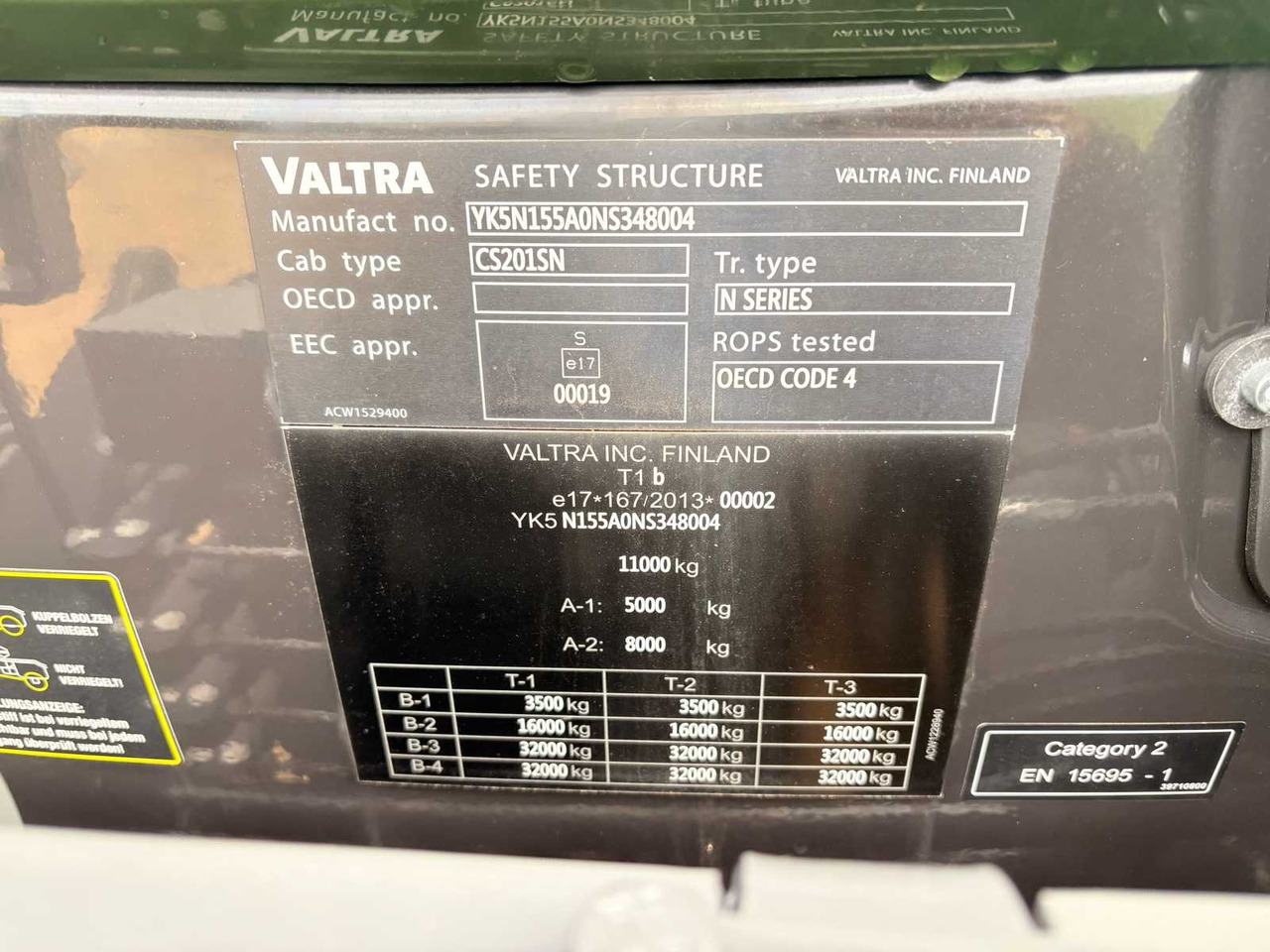 Tractor 2022 NEW VALTRA N155E ACTIVE TRACTOR