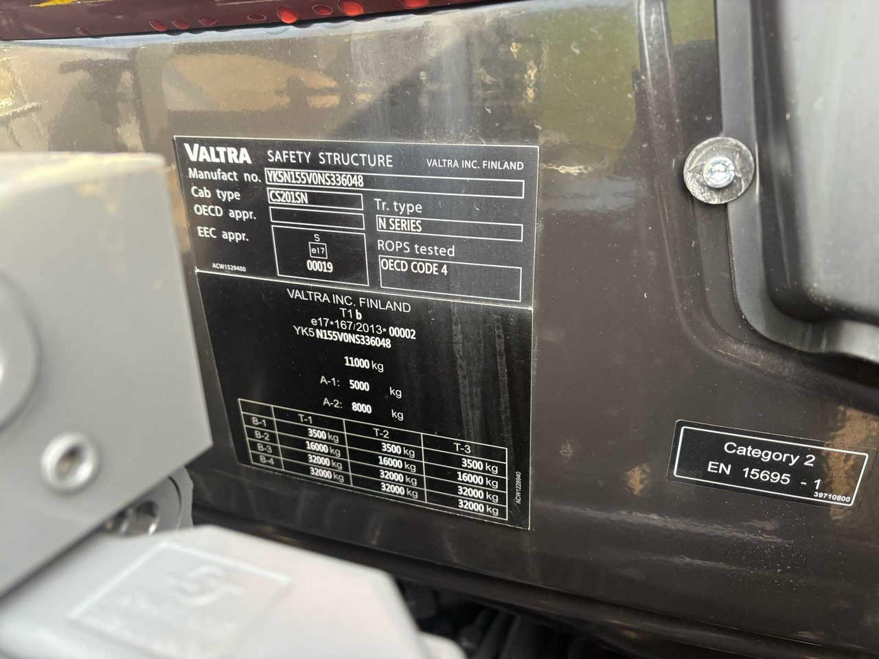 Tractor 2022 NEW VALTRA N155E VERSU TRACTOR