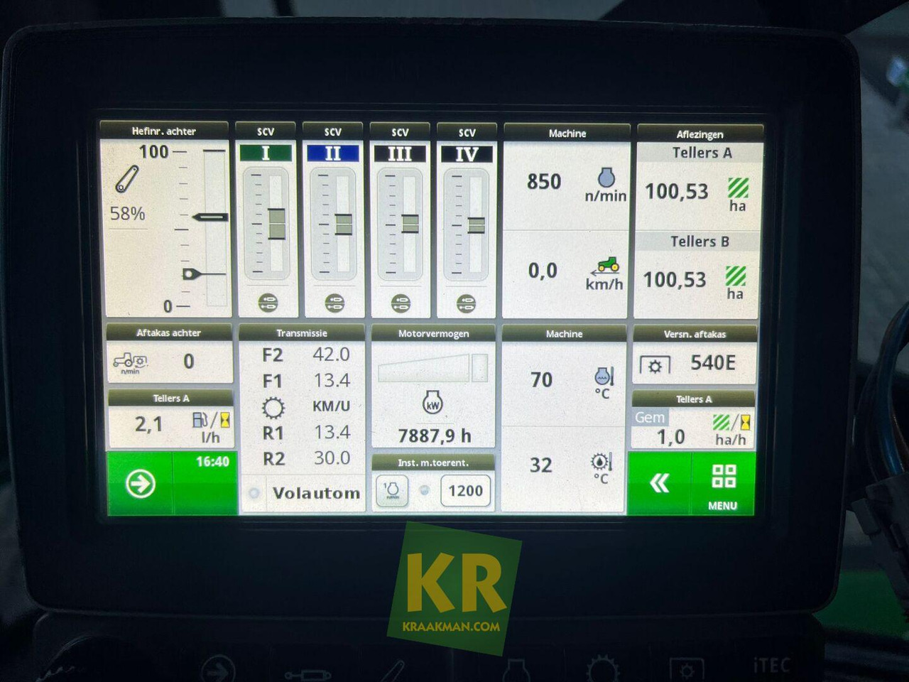 Tractor 6120R John Deere