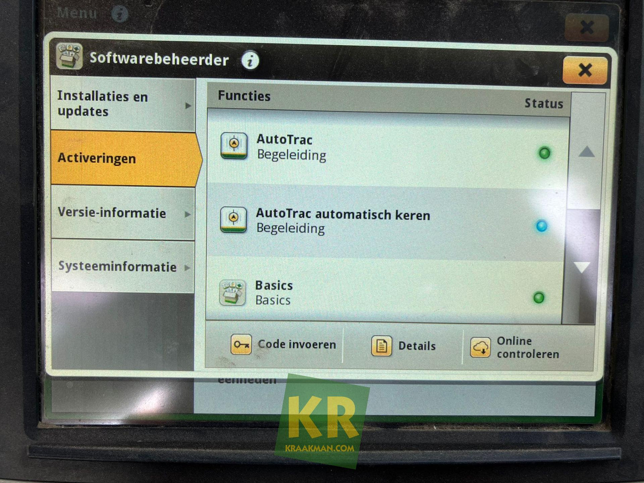 Tractor 6215R John Deere