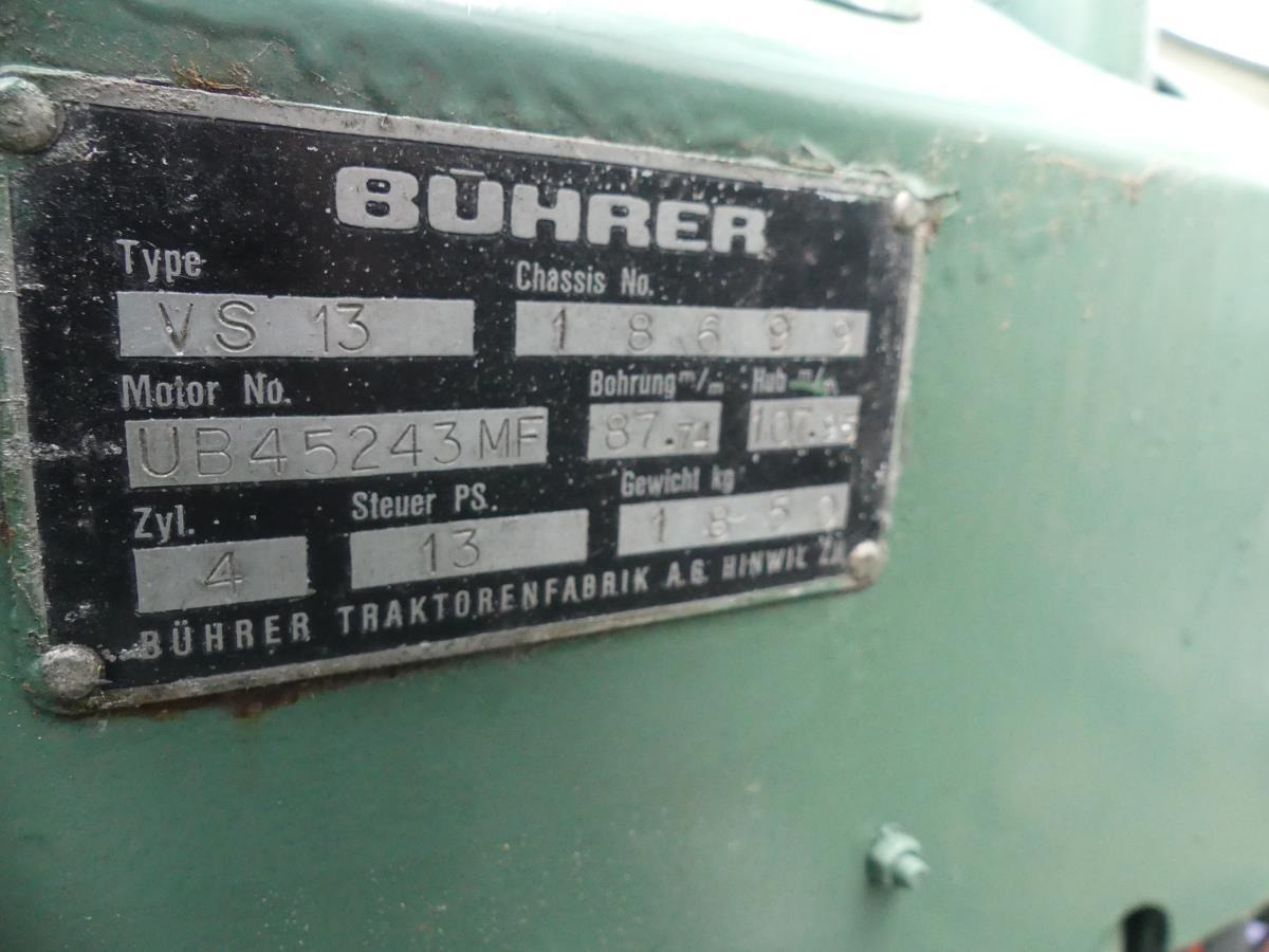 Tractor Bührer 44HP