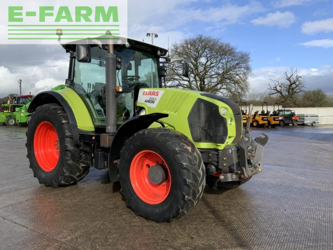 Tractor CLAAS 650 arion tractor (st15805)