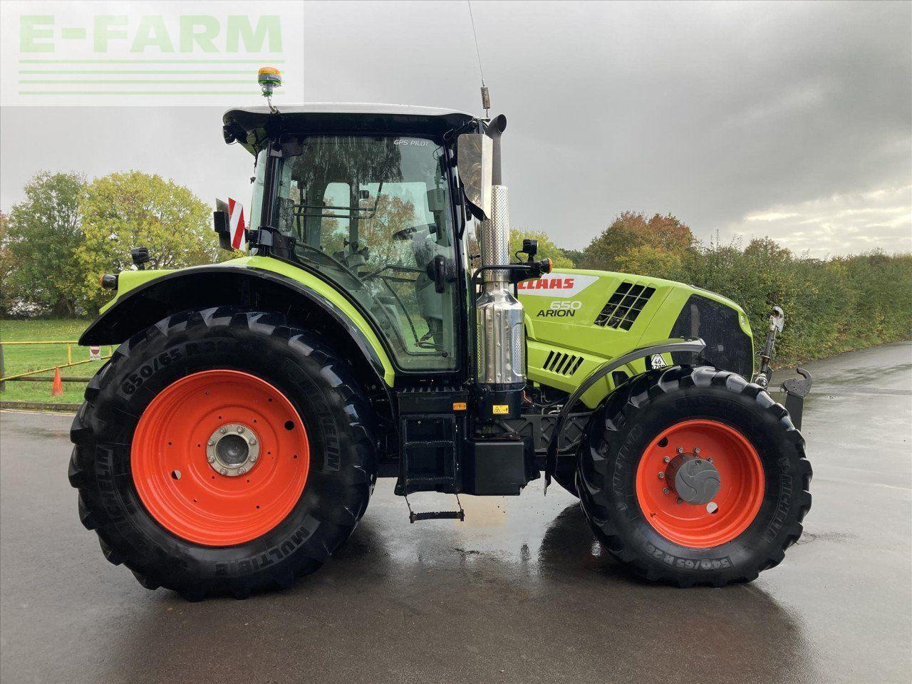 Tractor CLAAS ARION 650 CIS 50K CIS