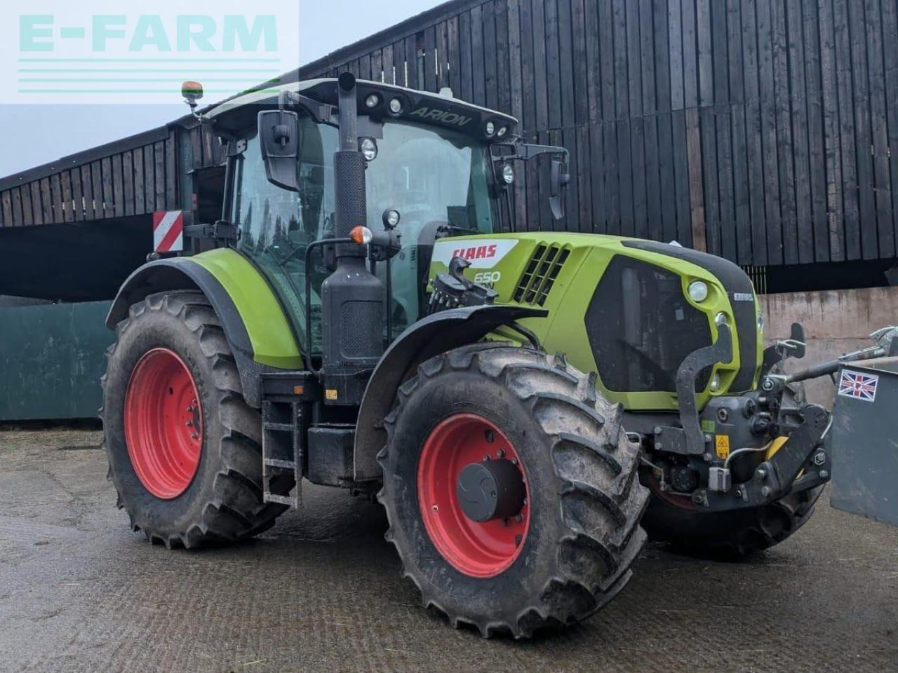 Tractor CLAAS ARION 650 HEXASHIFT - STAGE V CIS+ 50K HEXASHIFT CIS+