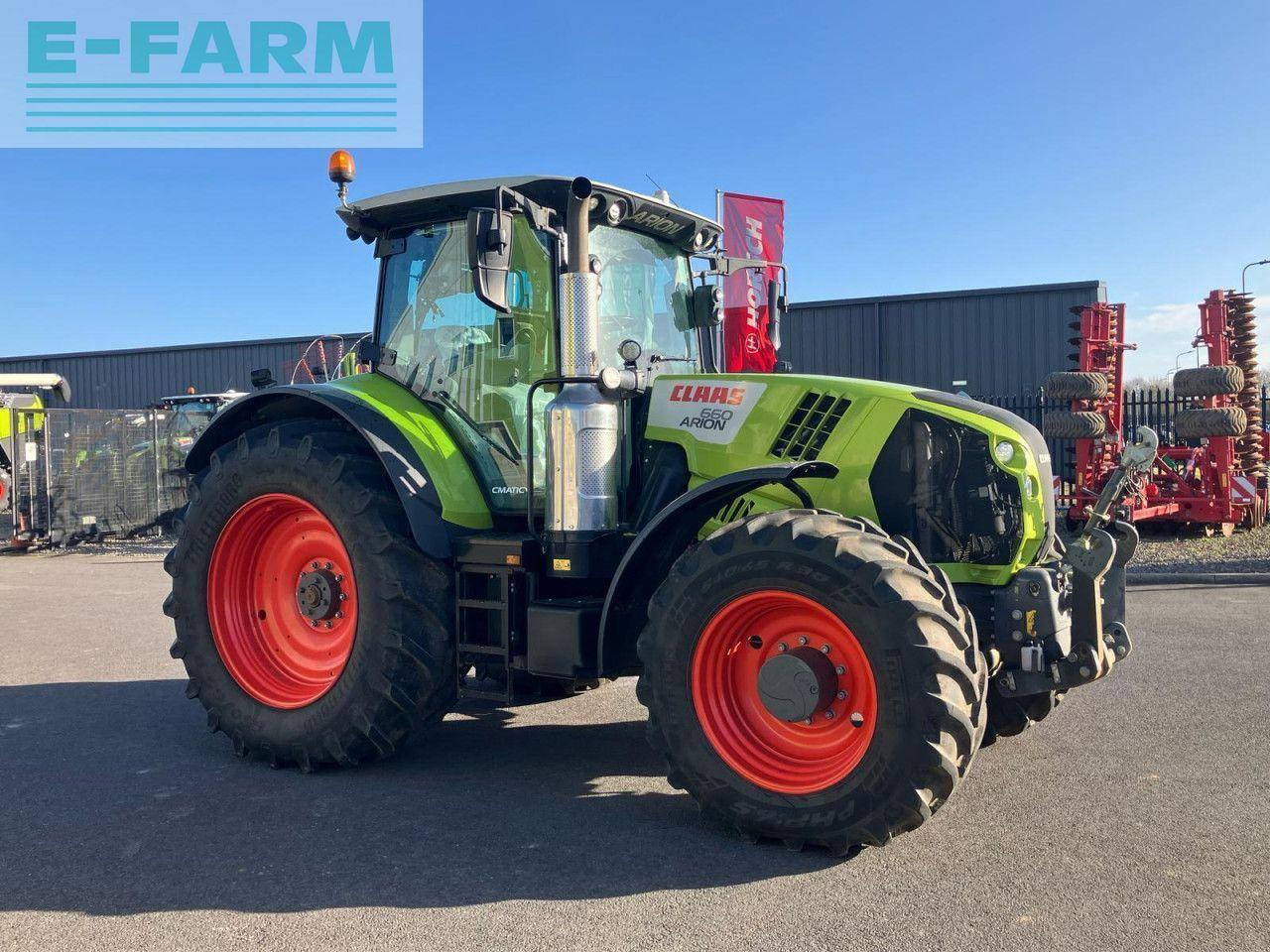 Tractor CLAAS ARION 660 CMATIC CEBIS CMATIC CEBIS