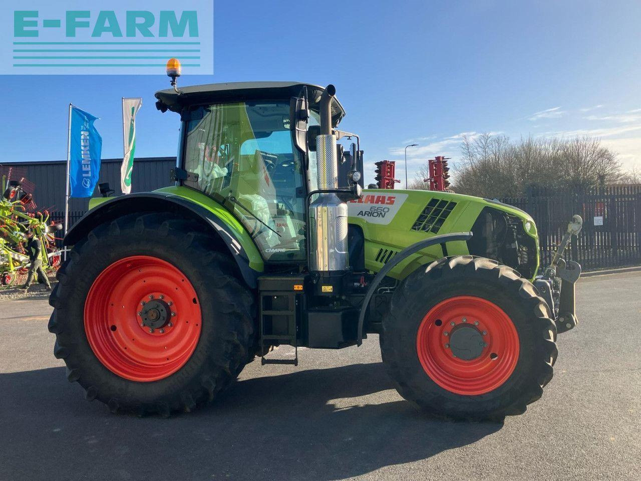 Tractor CLAAS ARION 660 CMATIC CEBIS CMATIC CEBIS