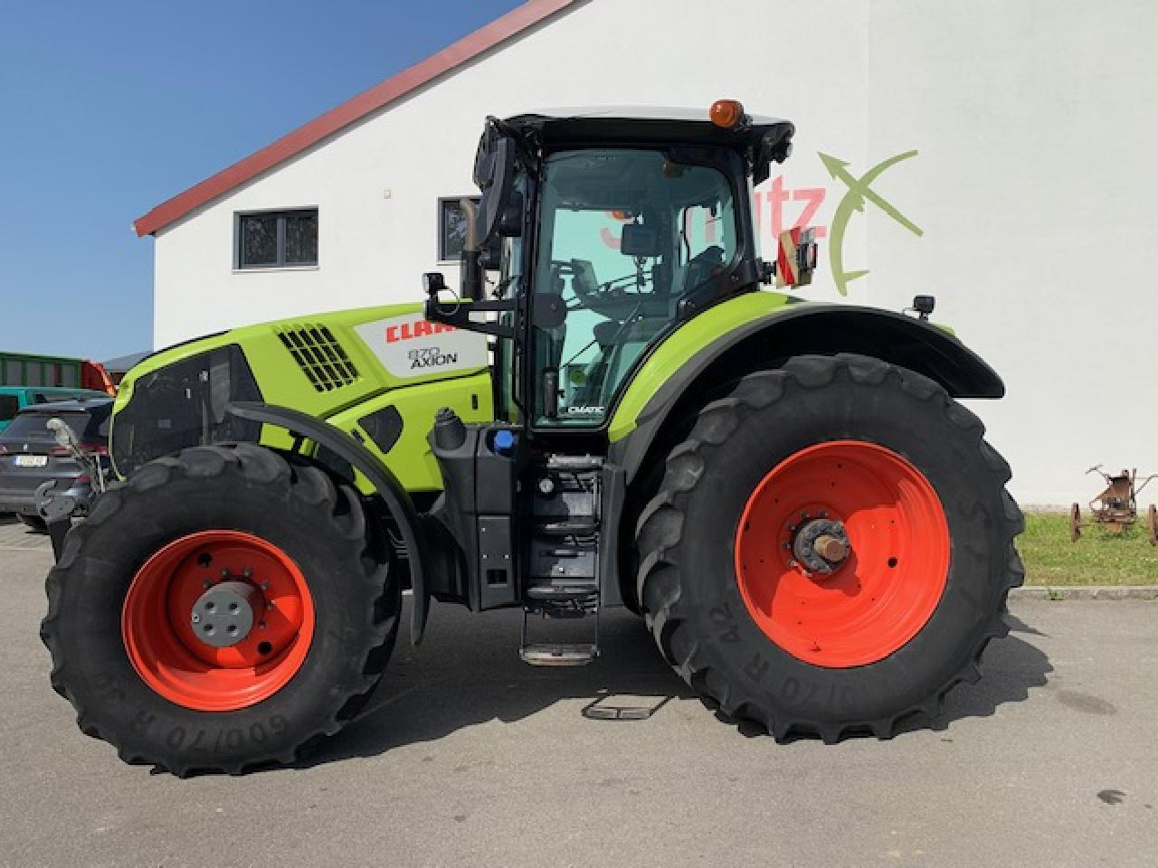 Tractor CLAAS Axion 870 CMATIC, 3255h, GPS S10, RTK, Baujahr 2018