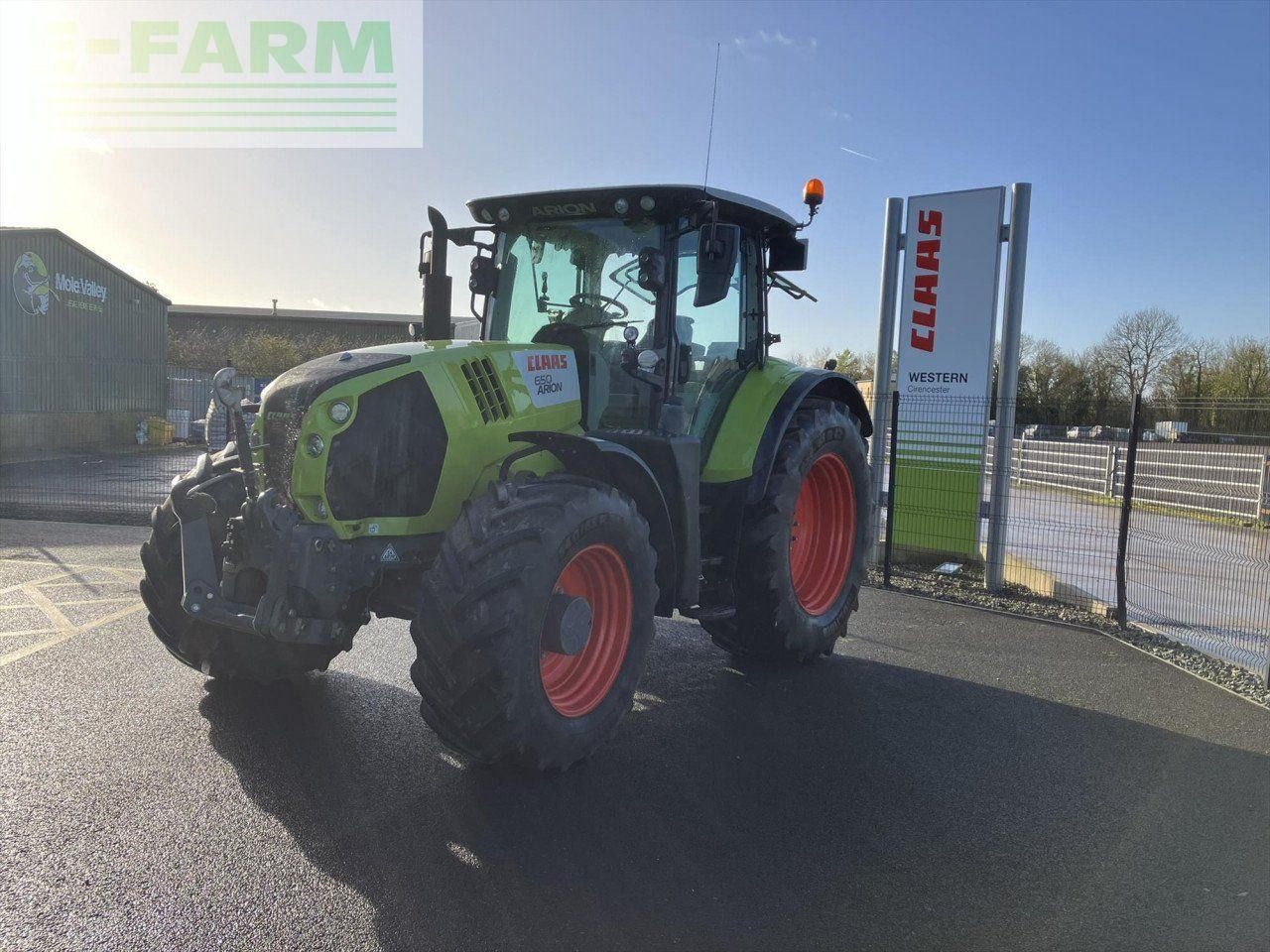 Tractor CLAAS USED 2019 ARION 650 CEBIS