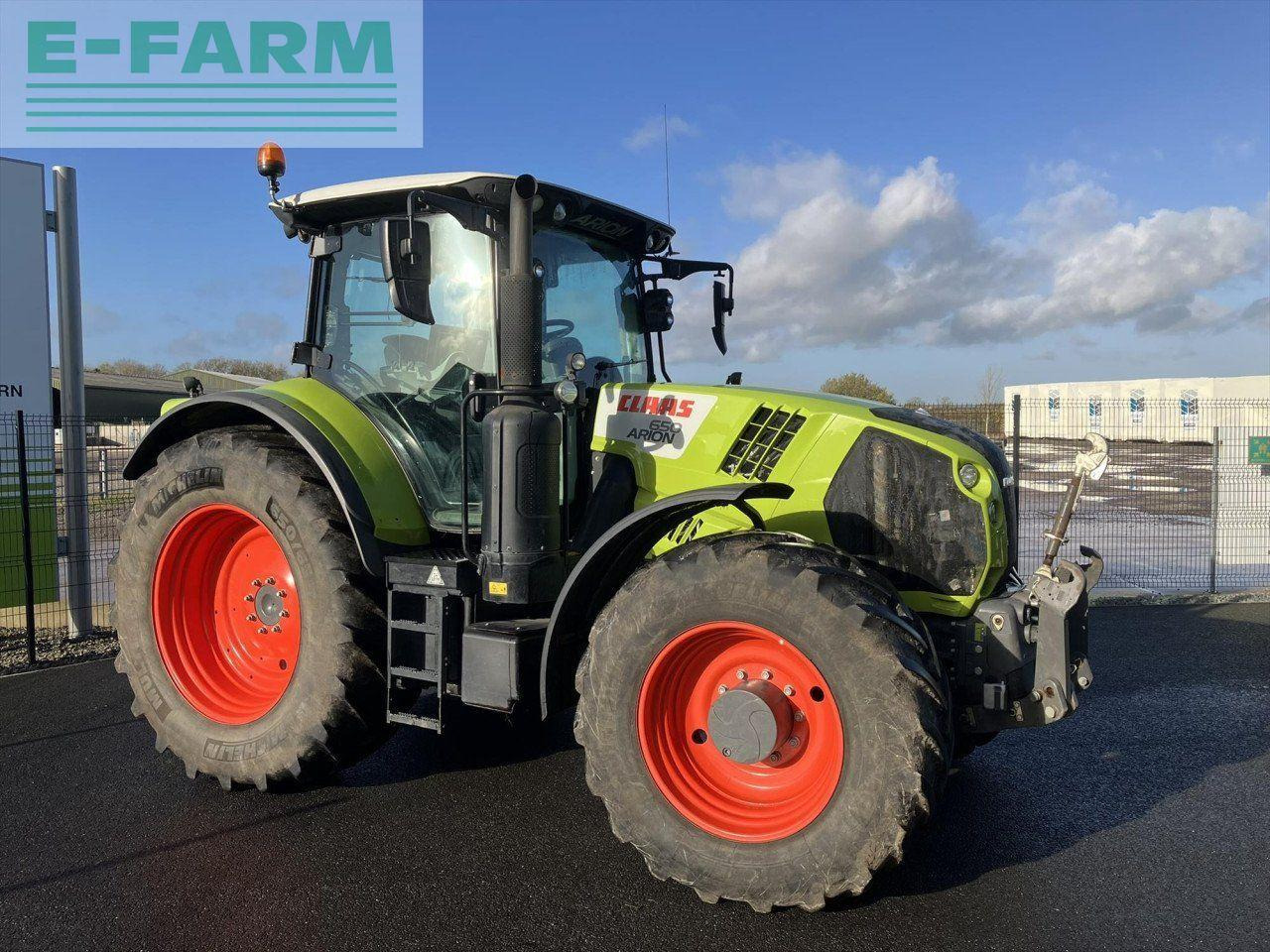 Tractor CLAAS USED 2019 ARION 650 CEBIS