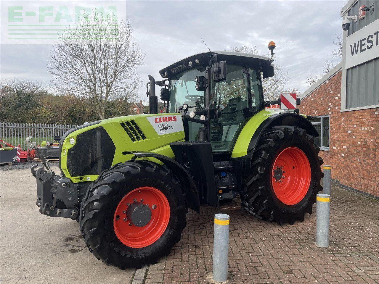 Tractor CLAAS USED 2019 ARION 650 CEBIS 50K, CEBIS