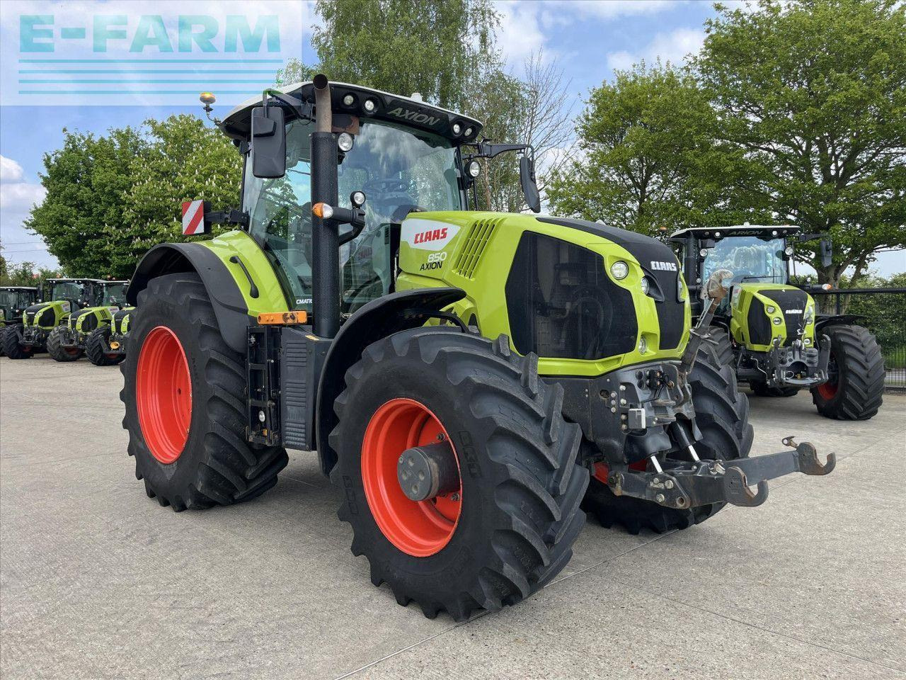 Tractor CLAAS USED 2021 AXION 850 CMATIC