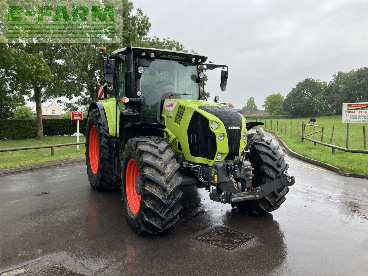 Tractor CLAAS USED 2022 ARION 660 CMATIC STAGE V CIS + CMATIC CIS+