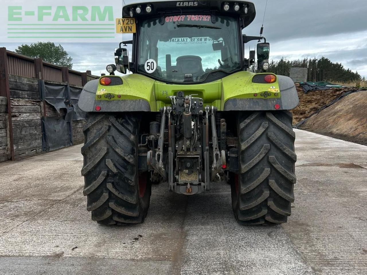 Tractor CLAAS USED ARION 650