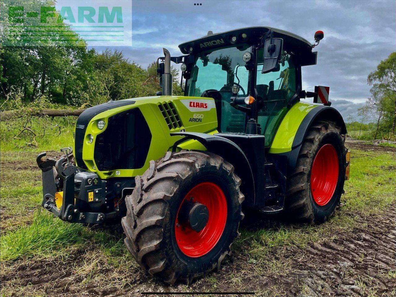 Tractor CLAAS USED ARION 650CIS+ CIS+
