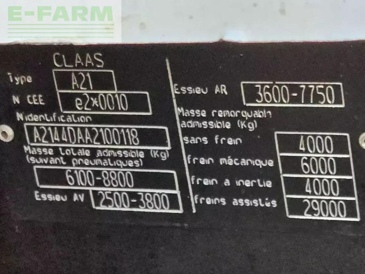 Tractor CLAAS arion 420