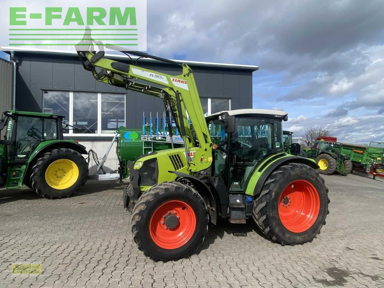 Tractor CLAAS arion 420
