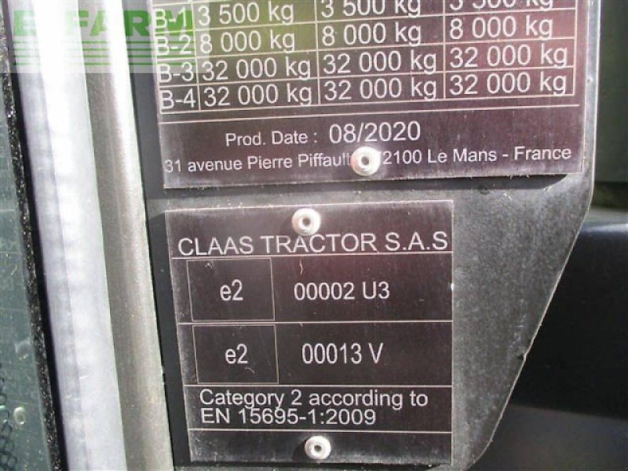 Tractor CLAAS arion 420 #871