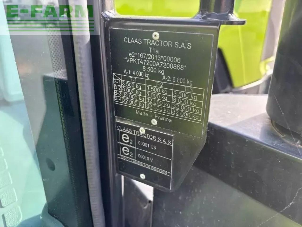 Tractor CLAAS arion 420 cis