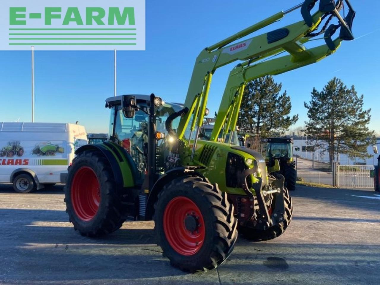 Tractor CLAAS arion 420 cis mit fl 100