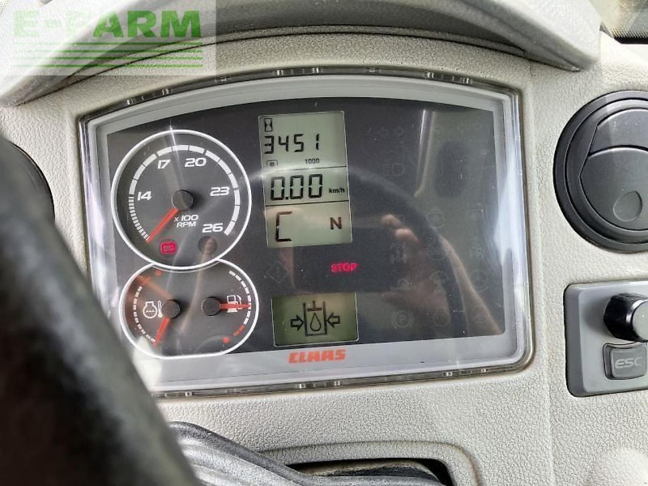 Tractor CLAAS arion 420 cis mit fl mx u10