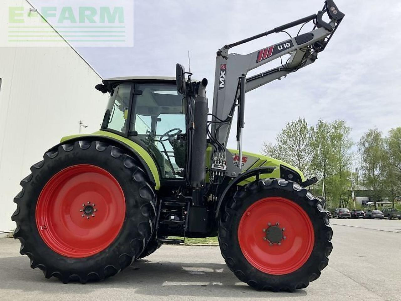 Tractor CLAAS arion 420 cis mit fl mx u10